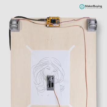 Dėl minėto sprendimo Arduino UNO R3 automatinė piešimo rinkinys robotas stick figure drawing KAMIENINIŲ švietimo programavimas Nuotrauka 2