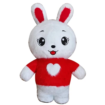 Easter Bunny Pripučiami Talismanas Kostiumų Suaugusiems Triušis Anime Cosplay Pritaikyti Rinkiniai Mascotte Karnavaliniai Kostiumai Gyvūnų Adulte Nuotrauka 2