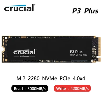 Esminis SSD P3 NVME M2 PCIe 4.0 P2 PCIe 3.0 P3P 500GB 1 TB 2TB 4T P5 PLIUS Ssd M. 2 2280 Vidaus Kietojo kūno Diskai 1T kietąjį diską Nuotrauka 2