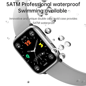 GFORDT LW61 Smart Watch Vyrų 1.78 Colių Širdies ritmas, Kraujo Spaudimo Monitorius Vandeniui 5ATM Smartwatch Moterų 2022 
