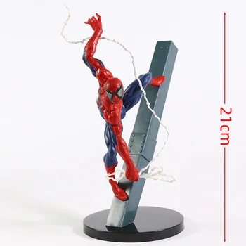 Goukai Marvel Spiderman Pav PVC Modelis Žaislai Apdailos Statulėlės Dovanos Nuotrauka 2