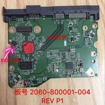 HDD PCB plokštės logika valdybos spausdintinių plokščių 2060-800001-004 už WD 3.5 SATA kietąjį diską remontas, duomenų atkūrimo Nuotrauka 2