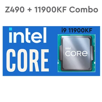 Intel Core i9 11900KF CPU Combo i9 MSI Z490 Mainboard 1200 MSI MPG Z490 ŽAIDIMŲ + i9 11900KF Plokštė CPU Combo 1200 i9 CPU Nuotrauka 2