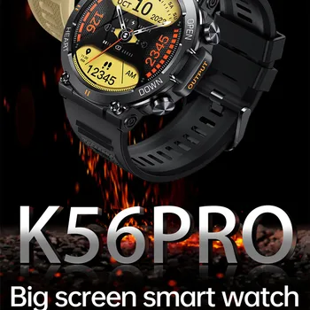 K56 Pro Smart Watch Didelis Ekranas Vyrai Lauko Sporto 