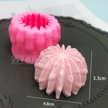 Kaktusas mėsingos Mu Si silikono formos šokoladas minkštas pyragas apdaila įrankis ledų tortas puodelio kepimo įrankis Nuotrauka 2