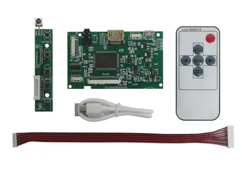LCD Ekranu Vairuotojo Kontrolės Valdyba AV VGA HDMI Suderinamus 