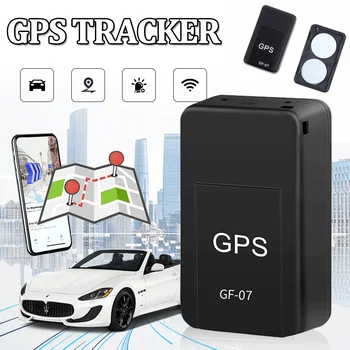 Mini GF-07 GPS Car Locator Realaus Laiko Sekimo Prietaisas Anti-theft Įrašymo Tracker Magnetiniai Transporto priemonės Naminių gyvūnų Stabdžių Nuostolių GPS Locator Nuotrauka 2