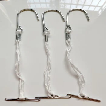 MODELIO KABLIUKAI SU LAIDO - Modelio priėmimo Kabliukai su nailono virvutės modelio priėmimo Nuotrauka 2