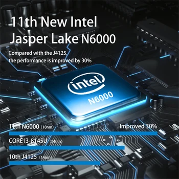 MOREFINE M6 Mini PC 11 Gen Intel N5105 2.9 GHz 