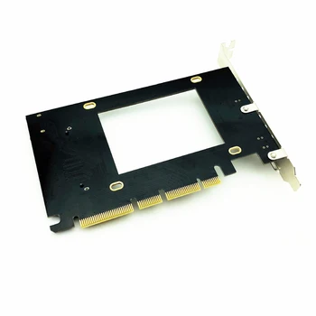 NAUJA PCI-E Riser PCIE3.0 X4/X8/X16, kad U. 2 SFF-8639 Adapter PCIe į U2 Kortelės M. 2 NGFF 2.5