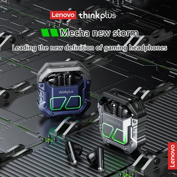 NAUJI originalus Lenovo XT81 Ausinės Bluetooth 5.3 ausinės Žaidimų ausinės 9D Bass Erdvinio Garso LED Ausinių Su Mikrofonu 300mAh Nuotrauka 2
