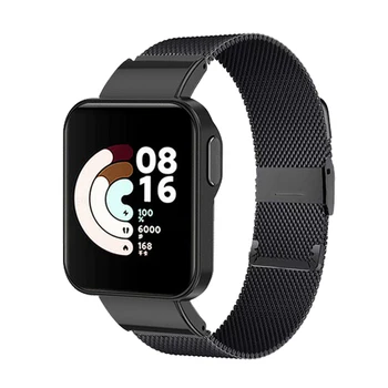 Nerūdijančio Plieno Dirželis Xiaomi Mi Žiūrėti Lite Apyrankę Watchband Redmi Smart Watch Band Metalo Apyrankė Pakeitimo Priedai Nuotrauka 2