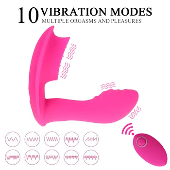 Nešiojami Kelnaitės Dildo, Vibratoriai Sekso Burnos, Liežuvio Lyžis G Spot Klitorio Stimuliatorius Nuotolinio Valdymo Kelnaitės Masturbator Suaugusiųjų Žaislai Nuotrauka 2