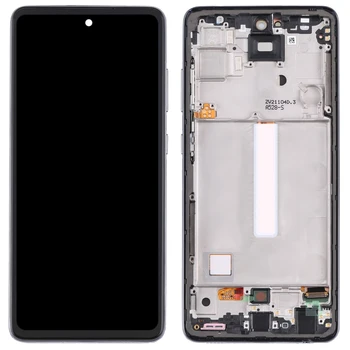 Originalus Galaxy A52S 5G SM-A528 Ekranu ir skaitmeninis keitiklis Visą komplektuojami su Rėmo Samsung Galaxy A52S 5G SM-A528B Nuotrauka 2