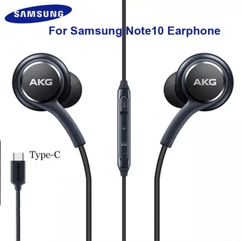Originalus Samsung AKG VPK USB C TIPO Ausinės Skaitmeninis Ausinių Su Mikrofonu/Remote Control 