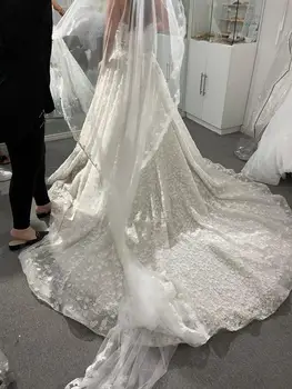 Pagal užsakymą pagaminti Vestuvių Suknelė Nuotrauka 2