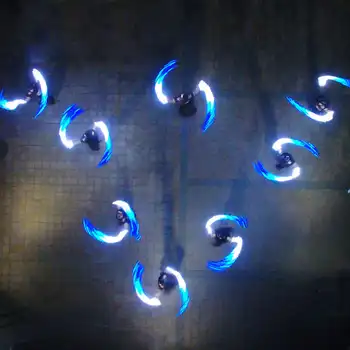 Pilvo Šokio Mujer Priedai LED Šilko Ventiliatorius Šydas, Bambuko, Skirtą Pilvo Šokiai, Profesionalų Garsiausių Ventiliatorius, Skaros LED Šviesos Šou Prop Nuotrauka 2