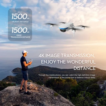 S6S Mini GPS Drone 4K Professinal Dual HD EIS Fotoaparato Šviesos Srauto 5G Wifi Brushless Lankstymo Quadcopter RC Sraigtasparnis Žaislai Nuotrauka 2