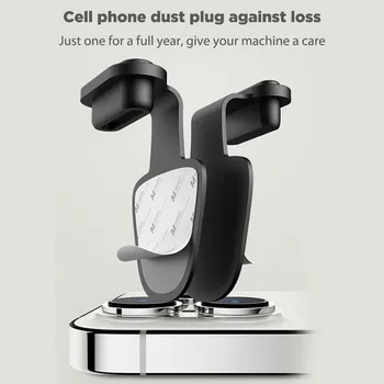 Telefonas Kištuko apsauga nuo dulkių Integruotas Anti-lost Prijunkite Įkrovimo lizdas Silikono Kištukas 
