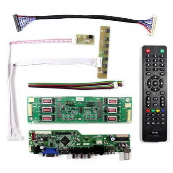 TV HD MI VGA, AV, USB LCD Ratai Valdybos 20.1 colio 21.3 colių 1600x1200 M201UN02 LTM201U1-L01 LM201U05 LM201U04 LTM213U6-L01 -L01  Nuotrauka 2