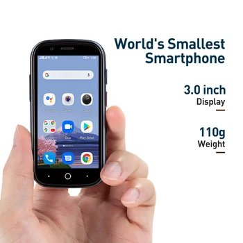 Unihertz Želė 2 Mažiausių Išmanųjį telefoną 6GB 128GB 