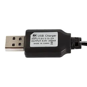 USB 6 V 250mA NiMh/NiCd baterija USB įkroviklis paketai SM 2P elektros žaislas, įkroviklis Nuotrauka 2