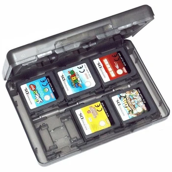 Už Nintend Naujas 2DSLL/XL 28 in 1 Kortelių Saugojimo Dėžutė 3DS/3DS LL/XL Žaidimas SD Kortelės Atminties Kortelę Atveju Naujos 3DS/Nauja 3DS LL/XL Nuotrauka 2
