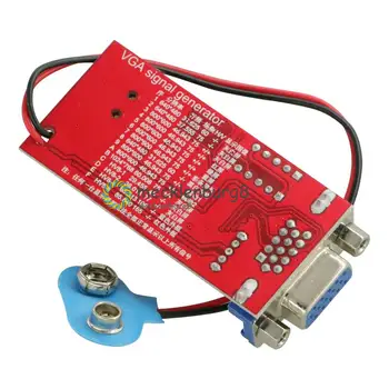 VGA Signalo Generatorius, LCD Testeris 15 Signalo Išėjimas USB Baterija Dvigubas Maitinimo šaltinis LED Ekranas, Skaitmeninė Jungtis su Laidu Nuotrauka 2