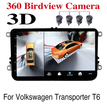 Volkswagen VW Transporter T6 2016~2021 Automobilių Multimedia, GPS, Audio Radio Navigation NAVI Grotuvas CarPlay 360 BirdView Nuotrauka 2