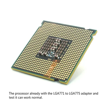 Xeon X5450 Procesorius 3.0 GHz 12 MB 1333MHz SLBBE SLASB Arti Core 2 Quad q9650 veikia LGA775 pagrindinė plokštė Nuotrauka 2
