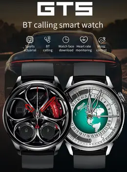 Xiaomi GT5 Smart Watch Vyrų Atsiliepti į Skambutį Fitness Tracker Belaidžio Įkrovimo NFC Moterų Vandeniui Smartwatch Dovana 