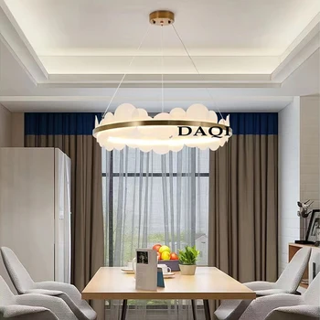 Šiuolaikinės Jane LED Apšvietimas Kambarį Žibintai Miegamasis Crystal Šviesos Villa Vidaus išplanavimas, Virtuvės Akrilo Kristalų Šviestuvai Nuotrauka 2